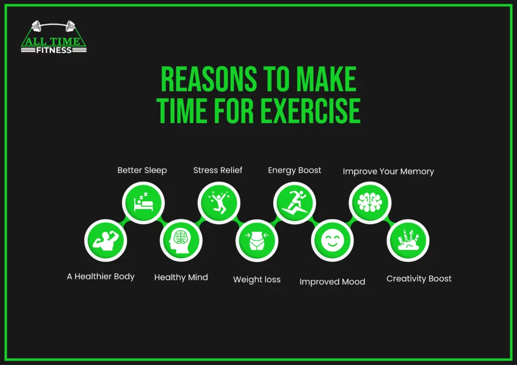 how to make time for exercise
